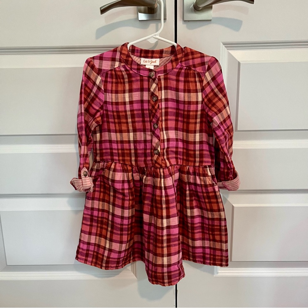 Cat & Jack plaid dress